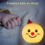 SUSSURRO Silicone Night Light for Kids, Portable Color Changing Glow Led Cute Snowman Lamp Soft Touch Light for Bedroom(Smile Snowman) SUSSURRO Silicone Night Light for Kids, Portable Color Changing Glow Led Cute Snowman Lamp Soft Touch Light for Bedroom(Smile Snowman)