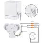 Wasserstein 3-in-1 Floodlight, Charger and Mount Compatible with Wyze Cam Outdoor - Turn Your Camera into a Powerful Floodlight (White) (Camera NOT Included)