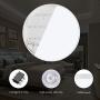 28W Dimmable LED Ceiling Light, 3000K-6000K Remote Control, 1680LM Surface Mount Ceiling Light Fixture, 15.8IN / 40CM Round Panel Led Light, Indoor Lamp for Living Room, Bedroom, Hallway, by Dorforeen