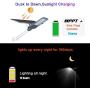 Gebosun 180w Solar Street Lights Outdoor Lamp,180 Led 8400 Lumen with Remote Control Mounting Bracket ,Dusk to Dawn Security Led Flood Light for Basketball Court ,Yard, Garden, Parking lot,Backyard