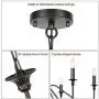Derksic 6-Light Farmhouse Chandelier Antique Wrought Iron Candle Chandeliers for Dining Room Living Room Bedroom Entryway, Oil Rubbed Brown