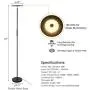 Tangkula Sky LED Torchiere Floor Lamp, Dimmable Standing Light with 3 Light Options, Ideal for Living Room, Bedroom and Office (Black) Tangkula Sky LED Torchiere Floor Lamp, Dimmable Standing Light with 3 Light Options, Ideal for Living Room, Bedroom and Office (Black)