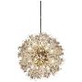 Senna House, SH-62368, Pendant Lamp, Modern Simple LED Chandelier,Globe Crystal Pendant Light, Dandelion Hanging Light, Pearl Flower Hanging Lamp for Bar, Living Room, Dining Room, Cafe