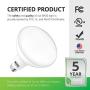 Sunco Lighting 16 Pack BR30 LED Bulb 11W=65W, 5000K Daylight, 850 LM, E26 Base, Dimmable, Indoor/Outdoor Flood Light - UL & Energy Star