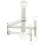 Marya Brushed Nickel Large Chandelier 37 3/4'' Wide Modern 16-Light Fixture for Dining Room House Foyer Kitchen Island Entryway Bedroom Living Room - Possini Euro Design