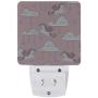 Cute Unicorn Night Light for Girl Bedroom,Auto Dusk to Dawn Sensor Nightlight,Plug-in Wall Light for Bedroom,Bathroom,Nursery,Kitchen,Hallway,Stairs,Energy Efficient,Pack of 2