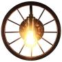 Water Pipe Wall Sconce, SUN RUN Metal Vintage Round Turntable Style Industrial Wall Light Fixture with Retro Style for Bar, Kitchen, Living Room, Bedroom,E26 Socket Lamp Water Pipe Wall Sconce, SUN RUN Metal Vintage Round Turntable Style Industrial Wall Light Fixture with Retro Style for Bar, Kitchen, Living Room, Bedroom,E26 Socket Lamp
