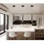 HomeFocus Dinning Lamp, Kitchen Chandelier,LED Pendant Lamp Light,Hang Lamp Light,Drop Light,LED 5Watt 3000K ,Adjustable Height, Metal,Black,Top Quality,Suit for Bar,Dining Room,Restaurant.
