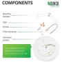 Sunco Lighting 6 Pack 5 Inch / 6 Inch Flush Mount Disk LED Downlight, 15W=100W, 2700K Soft White, 1050LM, Dimmable, Hardwire 4/6'' Junction Box, Recessed Retrofit Ceiling Fixture