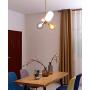 LAKIQ Modern Colorful Pendant Light Creative Balloon Globe Living Room Bedroom Chandelier 4 Lights Dining Table Hanging Lighting Fixture