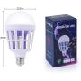 SUNNEST Bug Zapper, 2 in 1 Mosquito Killer Lamp Bug Zappers Light Bulb, Electronic Insect & Fly Killer for Home Kitchen Indoor Outdoor Patio Backyard - 110V E26/E27 SUNNEST Bug Zapper, 2 in 1 Mosquito Killer Lamp Bug Zappers Light Bulb, Electronic Insect & Fly Killer for Home Kitchen Indoor Outdoor Patio Backyard - 110V E26/E27