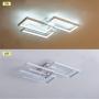 LED Ceiling Light Modern Flush Mount Light Fixture,42W 2600lm Rectangle Lights for Bedroom Kitchen Living Room Ceiling Lamp,Cool White 6000K White