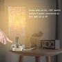 USB Bedside Lamp (Set of 2) DEEPLITE Table Lamp with 5V/2A USB Charging Port, Nightstand Lamp for Bedroom, Living Room, Bronze Metal Base