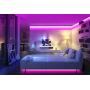 KINGLUX led Strip Lights,RGB Strips for HDTV 7 ft RGB USB Powered LED Light Strip with RF Remote,TV Backlight Kit for Flat Screen TV,5V RGB Strips