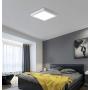 Jaycomey 24W Square Super Bright LED Flush Mounted Ceiling Light Fixtures,Surface Mounted Ceiling Light for Bathroom,Kitchen,Balcony,Garage,Dining Room,Non-Dimmable,Cool White,11.8 Inches