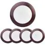 ECOELER 4Pack 5/6 inch Dimmable LED Disk Light Flush Mount Ceiling Fixture for Home Improved, 15W 4000K Cool White Surface Mount or Recessed Light, Bronze Color Aluminum Baffle Trim ECOELER 4Pack 5/6 inch Dimmable LED Disk Light Flush Mount Ceiling Fixture for Home Improved, 15W 4000K Cool White Surface Mount or Recessed Light, Bronze Color Aluminum Baffle Trim
