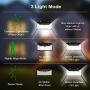 YUNNI Solar Lights Outdoor, Solar Motion Sensor Lights Outdoor, 3 Lights Mode with 270°Illumination Range102LED IP65 Waterproof Wireless Wall Light for Garden, Yard,Street ( 2 Pack)
