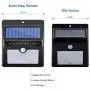 Solar Lights Outdoor, Sunix Motion Sensor Outdoor Light 22 LED Wireless Waterproof Security Light Wall Mounted for Patio, Deck, Yard, Garden, 4 Pack