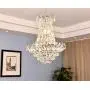 Zgear 6 Lights Luxury Modern/Contemporary Crystal Chandelier Ceiling Light Pendant Light for Dining Room, Living Room (6 Lights Pendant) Zgear 6 Lights Luxury Modern/Contemporary Crystal Chandelier Ceiling Light Pendant Light for Dining Room, Living Room (6 Lights Pendant)
