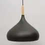 Comtemporary Pendant Light 60W Black Lampshade Industrial Metal Pendant Light Shade Ceiling Hanging Light Fixtures Light Guard 1 Light for Dining Room,Kitchen