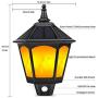Solar Lights Outdoor Decorative - ALOVECO 2 in 1 Solar Wall Sconce, Solar Torch Lights with Flickering Flame, 87 LEDs Solar Motion Case of 2 Packs