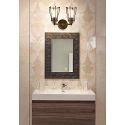 JONATHAN Y JYL7420A Florence 12.5'' 2-Light Metal Vanity Light Industrial,Contemporary,Transitional 2200K Edison 25W Bulbs, Reversible, for Bedroom Livingroom Bathroom Hallway, OilRubbedBronze