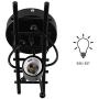 KAWELL Humanoid Creative Wall Light Indoor Wall Lamp Modern Wall Sconce Light Art Deco Iron for Bedroom, Children Room, Hallway, Restaurant, Stair, Black