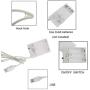 Sunnyglade USB Charging/Battery LED Neon Decorative Lights,Neon Sign Shaped Decor Light, Wall Decor for Christmas,Birthday Party, Kids Room, Living Room, Wedding Party Decor (Lightning)