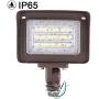 CINOTON Outdoor LED Flood Light with Knuckle, 30W Ultra-Bright Waterproof Security Flood Light for Yard Porch, 5000K Natural Daylight, 3600lm (240W Incandescent Equivalent)