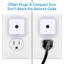 Uigos LED Night Light Lamp with Smart Sensor Dusk to Dawn Sensor, Daylight White, 0.5W Plug-in, 6-Pack Uigos LED Night Light Lamp with Smart Sensor Dusk to Dawn Sensor, Daylight White, 0.5W Plug-in, 6-Pack