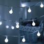 Koxly Globe String Lights 49 Ft 100 LED Waterproof Decoration Light Strings Plug in Fairy Lights with Remote Control for Indoor Outdoor Bedroom Christmas Party Xmas Tree