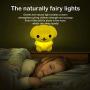 Dog Night Light, Night Lights for Kids, Bedside lamp for Children, Baby Nursery light, LED Lights - Break Resistant/Eye Caring/Adjustable Brightness & Color/Time setting/Touch-Control & Remote Control