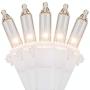 UL Certified 66 Feet 200 Count Clear Christmas String Lights, Pack of 2 Sets 33 Ft 100 Incandescent White Wire Light Set, Connectable Home Decor Lights for Bedroom Curtain Wedding Holiday (Clear)