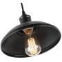 Giluta Industrial Pendant Lighting Rustic Ceiling Hanging Light Fixture Indoor Island Edison Lighting for Kitchen Dining Room Farmhouse, 9.75''D x 6''H. UL Listed