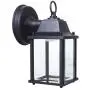 LIT-PaTH Outdoor LED Wall Lantern, Wall Sconce as Porch Lighting Fixture, 5000K Daylight White, 9.5W (75W Equivalent), 800 Lumen, Aluminum Housing Plus Glass, Outdoor Rated, 2-Pack