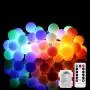 ALOVECO LED String Lights, 18ft 50 LED Battery Powered String Lights, 8 Modes with Remote, Waterproof Globe Starry Fairy String Lights for Bedroom, Garden, Christmas Tree, Wedding, Party(Multi Color) ALOVECO LED String Lights, 18ft 50 LED Battery Powered String Lights, 8 Modes with Remote, Waterproof Globe Starry Fairy String Lights for Bedroom, Garden, Christmas Tree, Wedding, Party(Multi Color)