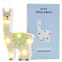 STARTECO Unicorn LED Light Party Supplies Kids Llama Light Battery Operated LED Night Light Wall Living Room,Bedroom,Home, Christmas,Party as Kids Gift (Cute Llama)