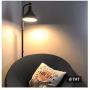 CO-Z Industrial Floor Lamp Adjustable, 65 Inches Rustic Floor Task Lamp in Aged Bronze Finish, Standing Lamp with Metal Shade for Living Room Reading Bedroom Office, ETL.