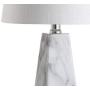 JONATHAN Y JYL1037A Owen 20.5'' Resin LED Lamp, Contemporary for Bedroom, Living Room, Office,College Dorm,Coffee Table,Bookcase, White