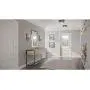 Briarwood Collection Whitewashed Two-Light Farmhouse Flush Mount Ceiling Light