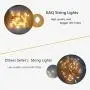 Upgraded Super Bright Christmas String Lights Indoor/Outdoor, 56FT 150LED Plug in Fairy Lights with Remote, Waterproof Copper Wire 8 Modes String Lights for Christmas Bedroom Garden(Warm White)