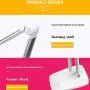 OSMUMDA ZL-306,Dimmable LED Desk Lamp with USB Charging Port, Folding Reading Light with UL AC Adapter, Touch adjustable Table lamp, Used in living room, bedroom, office