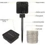 BESWILL Solar String Lights, 2 Pack 88.6FT 240LEDs Solar Fairy Lights, Solar Powered String Light with 8 Lighting Modes Waterproof, Decoration Lights for Christmas/Halloween/Party (Warm White)