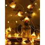 Honeybee Fairy String Lights, Merdeco Plug in String Lights 16ft 50 LED Warm White Lights for Party/Birthday/Wedding/Christmas Indoor Outdoor Decoration