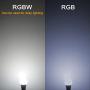 LED Color Changing Light Bulb, 120 Colors, 70 Watt Equivalent with Remote Control RGBW RGB Daylight and White – Timing Function - A19 E26 Edison Screw (2 Pack)