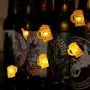 LED Wire Lights, LED String Lights, Battery Operated String Lights with 36 Beer Mug Shaped Warm LEDs for Party, Bedroom, Kitchen, Patio, Deck and more, 12 Feet Long