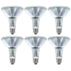 Philips 419549 Halogen PAR30L 75 Watt Equivalent Flood Light Bulb for Recessed Indoor and Outdoor Fixtures, 6 Pack