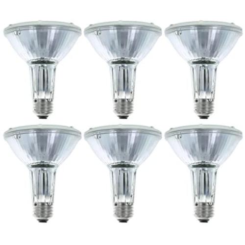 Philips 419549 Halogen PAR30L 75 Watt Equivalent Flood Light Bulb for Recessed Indoor and Outdoor Fixtures, 6 Pack