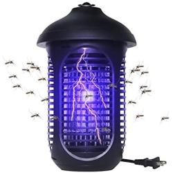 VANELC Bug Zapper, Insect Fly Trap, Mosquito Killer Waterproof for Indoor & Outdoor - Electronic Light Bulb Lamp for Backyard, Patio, Home