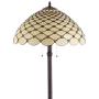 JONATHAN Y JYL8009A Lee Style 62'' LED Floor Lamp, Tiffany, Traditional for Bedroom, Living Room, Bronze